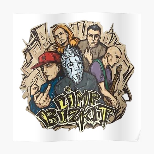 Limpbizkit Poster RB1010 product Offical limpbizkit Merch