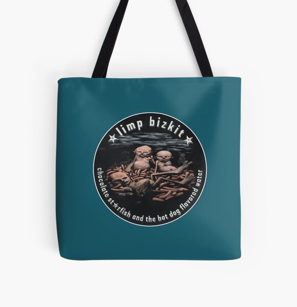 limited edition logo LimpBIZKIT All Over Print Tote Bag RB1010 product Offical limpbizkit Merch