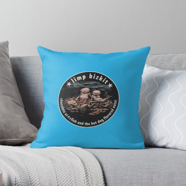 Limited Edition Logo Limpbizkit Throw Pillow RB1010 product Offical limpbizkit Merch